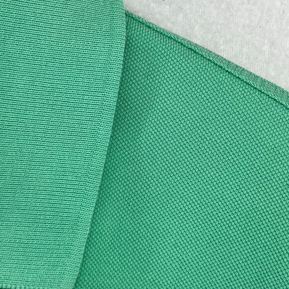 BRICKMANS Shirt XL MARTHAS VINEYARD Polo Golf Performance Pique Cotton Green - Picture 9 of 15